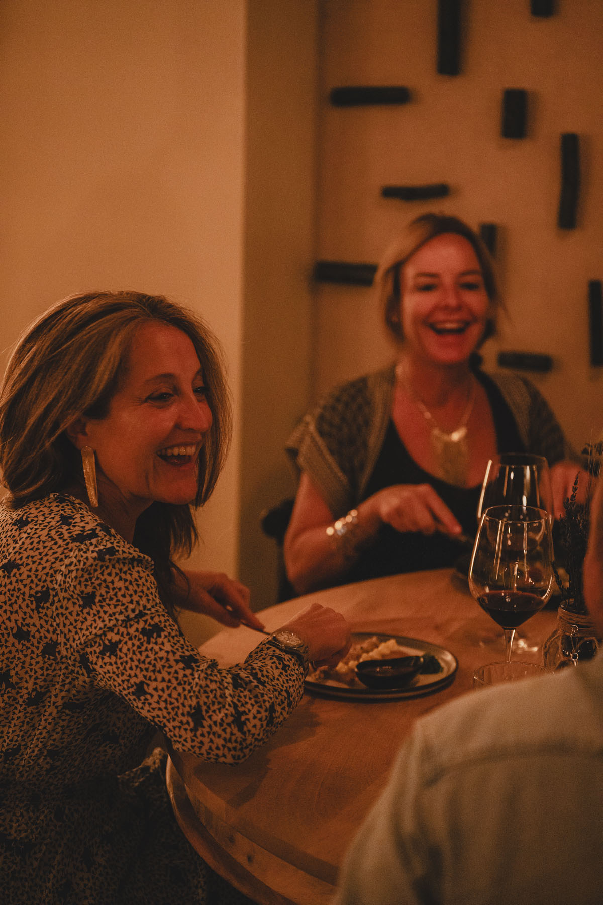 Disfrutando de alta gastronomia y seleccion de vinos en Loa. Foto Grimalt de Blanch 3