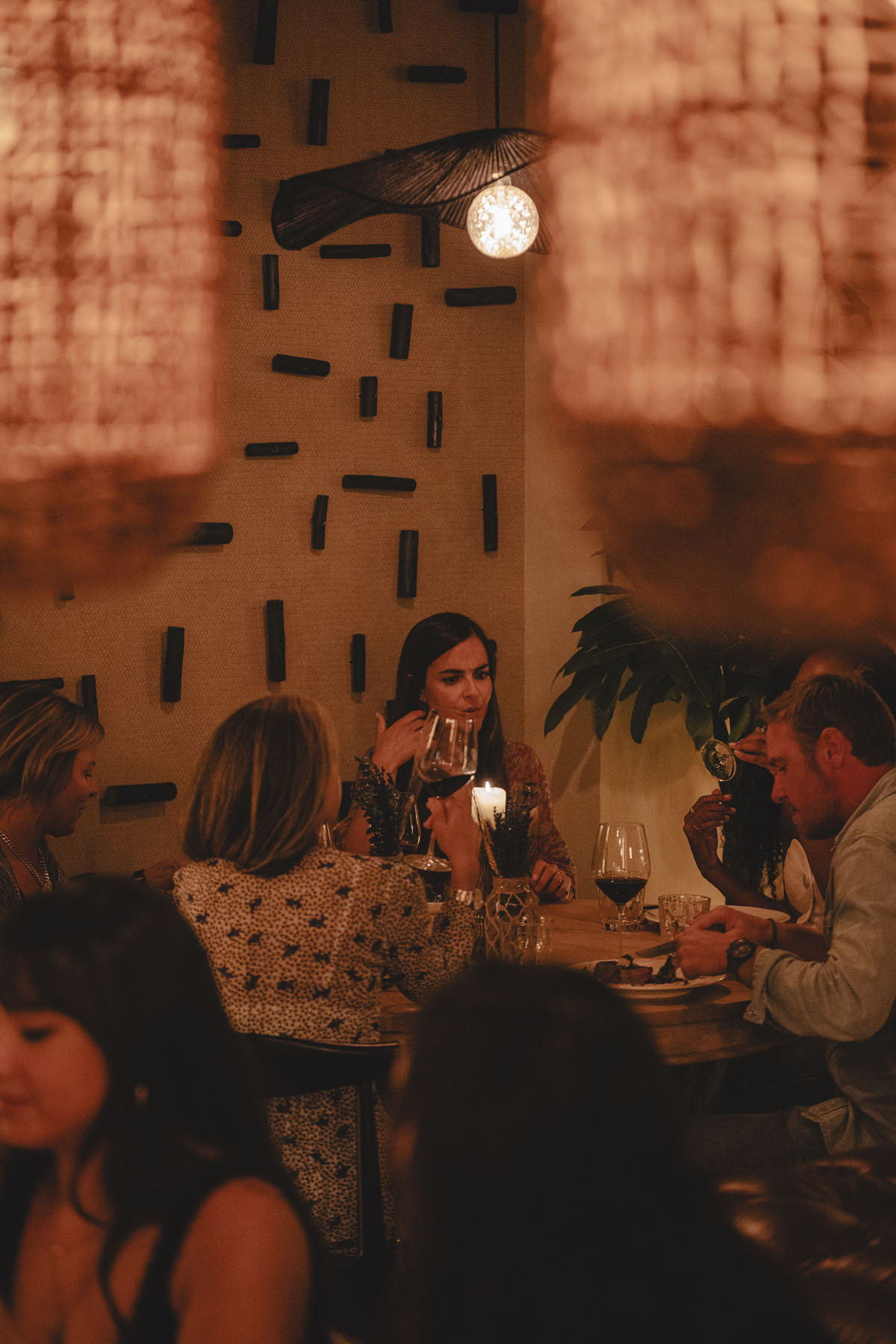 Disfrutando de alta gastronomia y seleccion de vinos en Loa. Foto Grimalt de Blanch 4